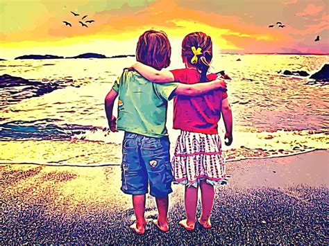 Tropical beach 1, beach wallpaper, travel, islands, ocean, exotic. couple, Digital Art, Beach, Sunset, Nature, People ...