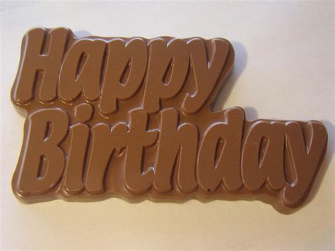 Happy Birthday Chocolate Bar The Chocolate Delicacy