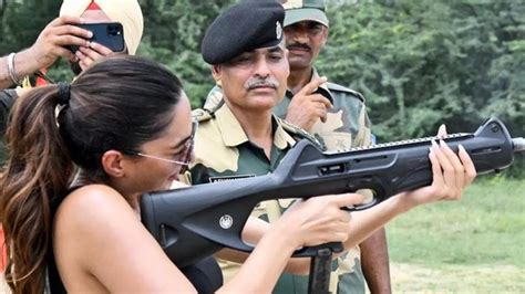 76th independence day kiara advani fires gun trains with jawans in this viral video etimes