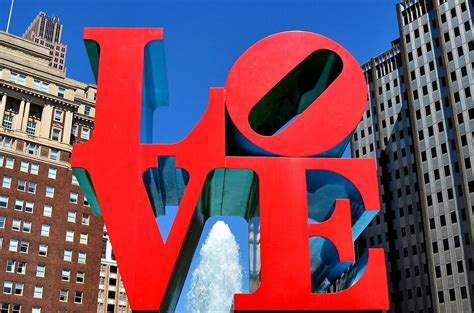 Chapter 46 Love Sculpture At Love Park In Philadelphia Pennsylvania