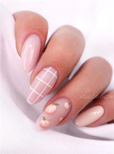 40 Clear Almond Nails Art Ideasinspiration For Your Beauty Lilyart