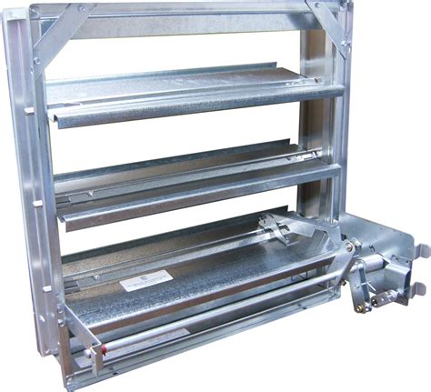 3 Hour Rated Non Motorized Single Thickness Multi Blade Fire Damper