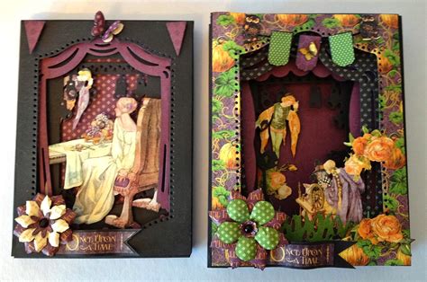 Scrapbookers make pages and albums about every. annes papercreations: Graphic 45 An Eerie tale Xcut ...