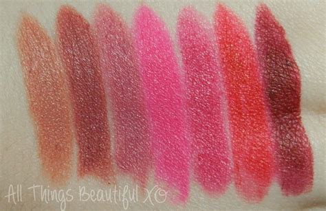 Maybelline Color Sensational Creamy Matte Lipsticks Swatches And Review