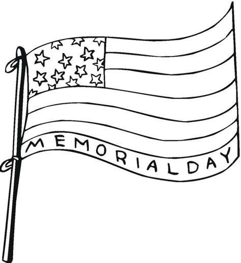 37 Printable Memorial Day Coloring Pages