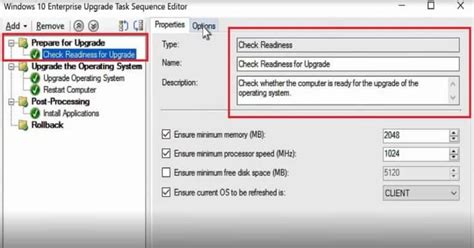 SCCM Upgrade Task Sequence Template Device Management Blog