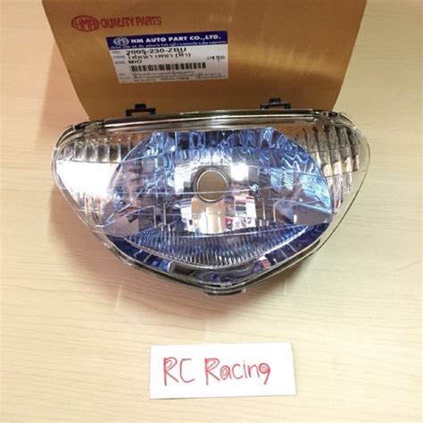 Jual Reflektor Headlamp Mio Smile Smoke Blue HMA Original Thailand Shopee Indonesia