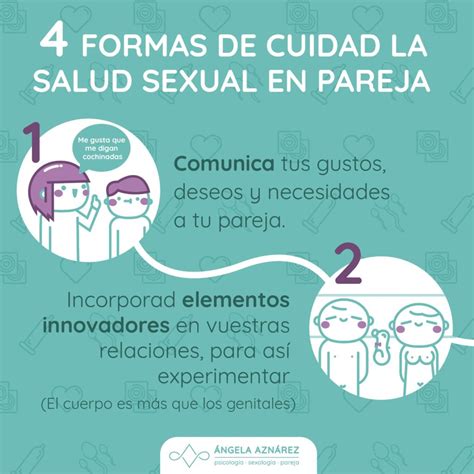 4 Formas De Cuidar La Salud Sexual En Pareja Ángela Aznárez
