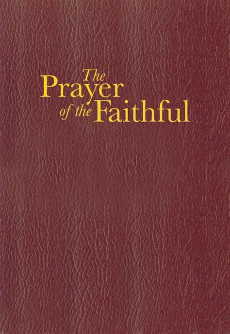 Prayer Of The Faithful Priest And Readers Edition Free Delivery At