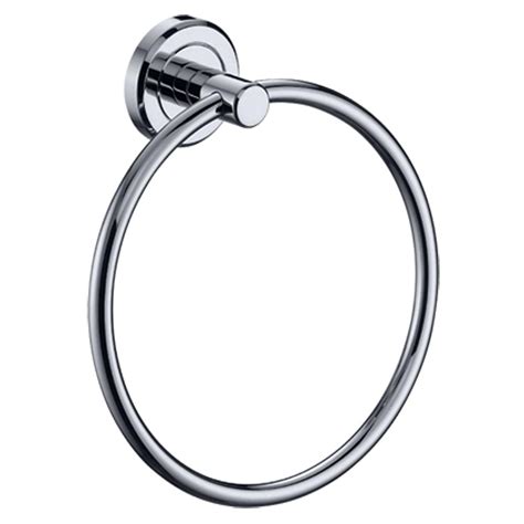 Gatco Latitude Ii Towel Ring In Polished Chrome 4242 The Home Depot