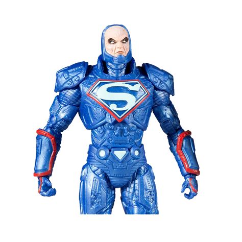 Mcfarlane Toys Dc Multiverse Lex Luthor In Blue Power Suit Throne 7 In