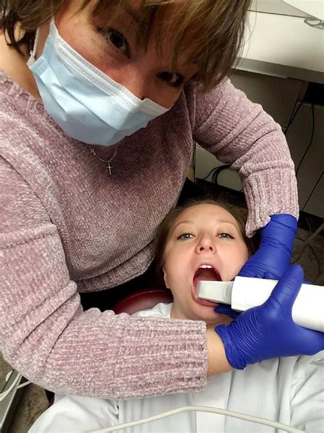 Patty Our Invisalign Guru Scans Sarah Ourhygienist Sarah May Have