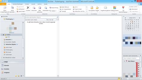 Warum archiviert outlook oft anders als erwartet? Wie starte ich mit Outlook in 2014 - Leerer Posteingang ...