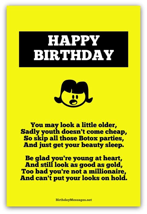 21 Of The Best Ideas For Happy Birthday Poems For Him Funny Home