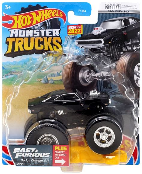 Buy Diecast Hot Wheels Monster Trucks Fast And Furious Dodge Charger Rt