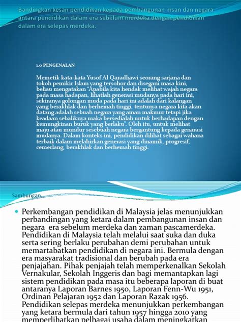Misalnya saja bangsa kurdi yang menjadi salah. Bandingkan Kesan Pendidikan Kepada Pembangunan Insan Dan ...