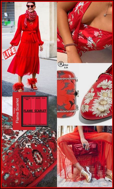 Flame Scarlet Pantone Spring Summer 2020 Color By Reyhan Sd