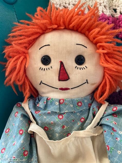 Vintage Raggedy Ann And Andy Set Etsy