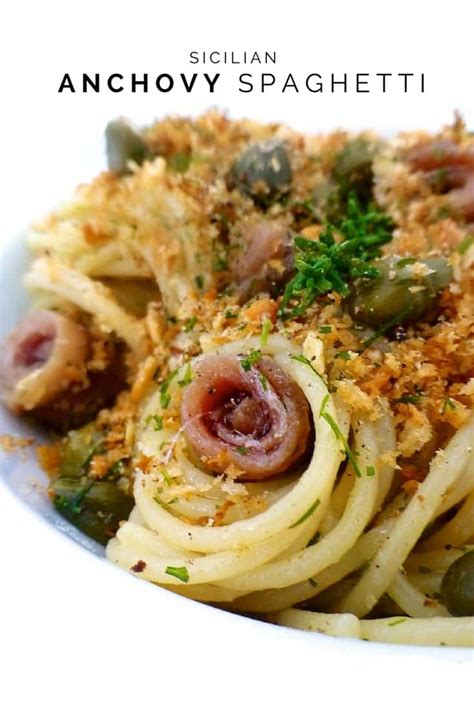 Maybe you would like to learn more about one of these? Anchovy Spaghetti Recipe (Sicilian) | Simple. Tasty. Good.