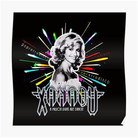 Olivia Newton John Xanadu Superstar Poster For Sale By