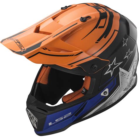 They are much beefier than stock. LS2 MX437 Fast Core Motocross Helmet MX Off Road Enduro ...