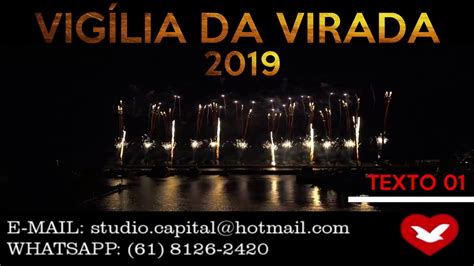 Vinheta VigÍlia Da Virada 2019 Com O Óleo Da Nova Vida Texto 01