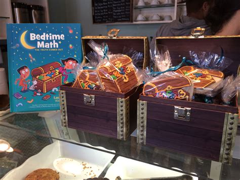 A Treasure Chest Full Of Cookies To Celebrate Our New Book Bedtime