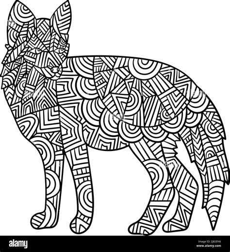Abstract Animals Coloring Pages