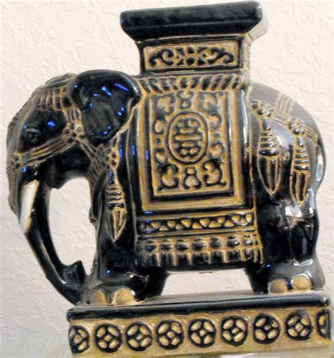 Up to 70% off top brands & styles. Clay Elephant plant stand | Collectors Weekly