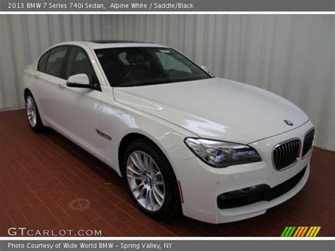 Bmw 740i news & reviews. Alpine White - 2013 BMW 7 Series 740i Sedan - Saddle/Black ...