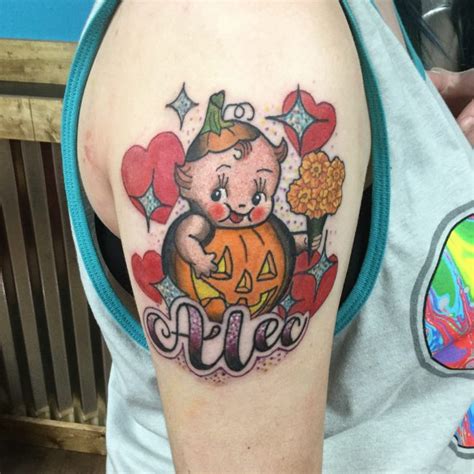 A human baby or child with wings is known baby angel and there tattoos are very popular among both men & women. 55+ Best Baby Tattoos Designs & Meanings - Cute and Meaningful