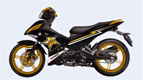 Yamaha mx king 150 club modif/standard, makassar. Mx king modif striping part 3 by : Anwar design 24 - YouTube