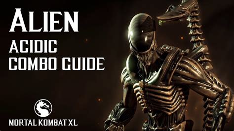 Alien is a dlc / addon for mortal kombat x. Mortal Kombat X: ALIEN (Acidic) Combo Guide - YouTube