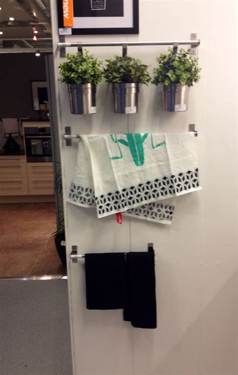 IKEA kitchen wall hanging for utensils - good idea for a small kitchen ...