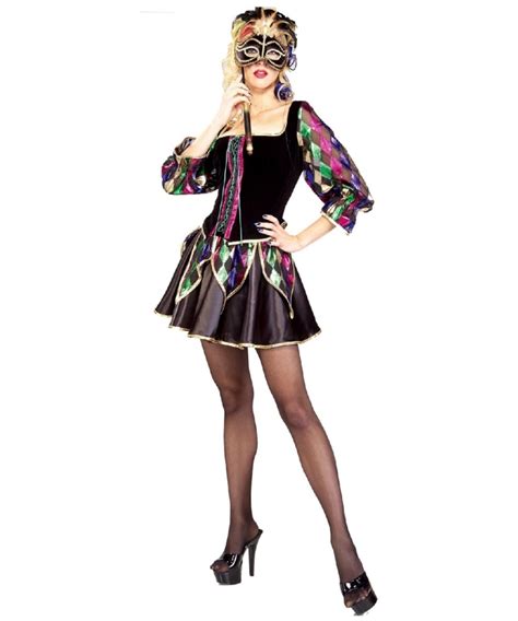 Adult Sexy Jester Costume Women Halloween Costumes