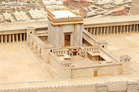 Temple Mount Holyland Model Of Jerusalem Madain Project En