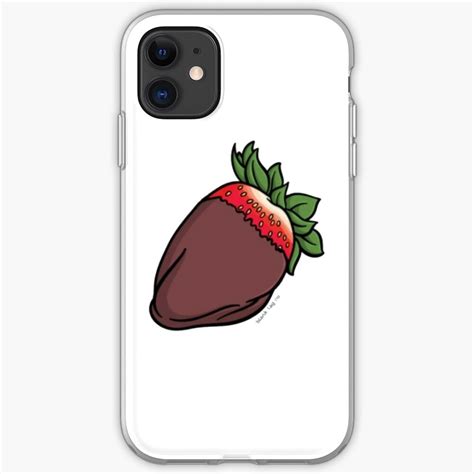 Chocolate Strawberry Iphone Case And Cover By Zoevisions Redbubble