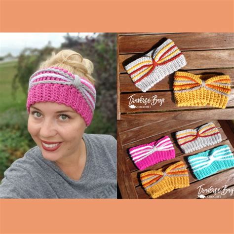 Country Spice Headband Crochet Headband Headband Pattern Crochet