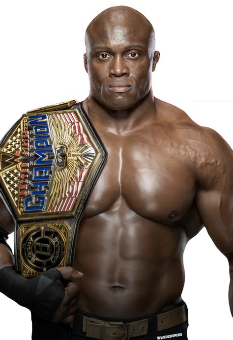 Bobby Lashley US Champion Render By WWE Designers by WWEDESIGNERS on
