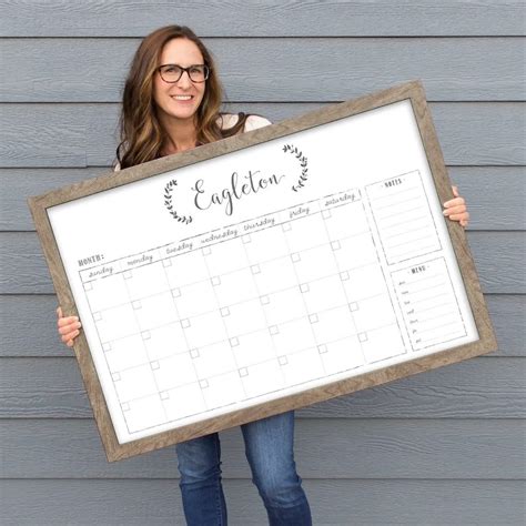 Custom Large Wall Calendar