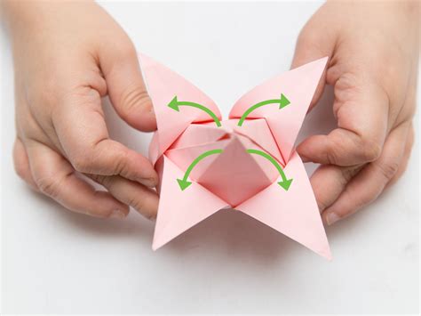 How To Make A Paper Rose Origami Step By Step Repeat For Each Corner