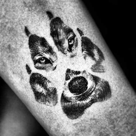 50 Wolf Paw Tattoo Designs For Men Animal Ink Ideas