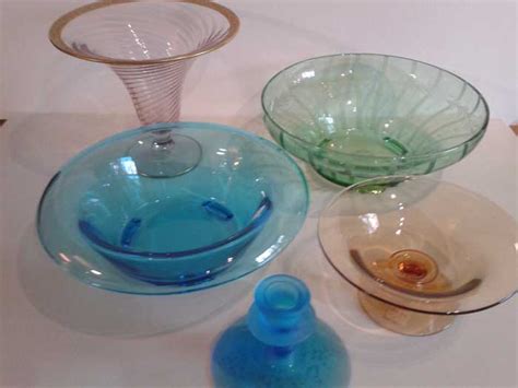 20s Glassware In Colors 8 Fostoria Glass Museum