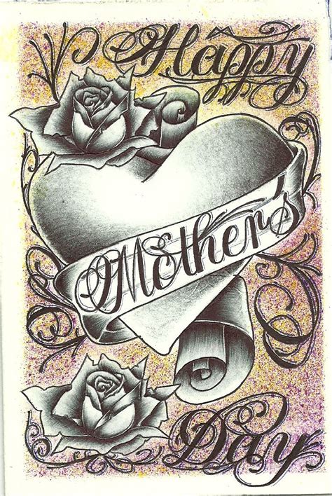 Pin By Pinner On My Son Johns Artwork Mothers Day Drawings