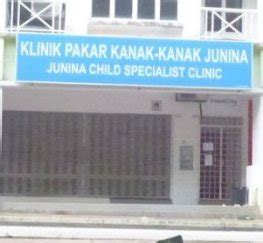 Please note that our lactation consultant, dr. Klinik Pakar Kanak-Kanak Junina, Child Clinic in Petaling Jaya