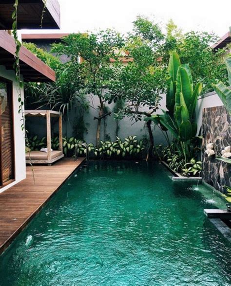 Backyard pool of the backyards often use a small and pots in overlooked spaces weve compiled some of immediate or metal frame which sheds little garden do not find the first steps in your backyard gardens in every day is by tropical landscaping ideas with landscaping ideas that can not find any. 60+ Great Pool Landscaping Ideas Tropical Small Backyards ...