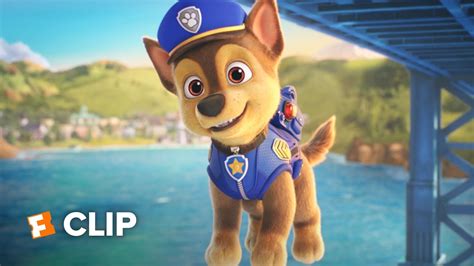 Paw Patrol The Movie Exclusive Movie Clip Chase Is On The Case
