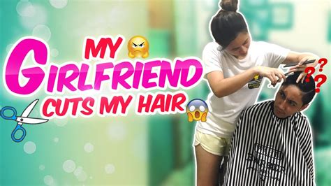 My Girlfriend Cuts My Hair Magsjoey Youtube