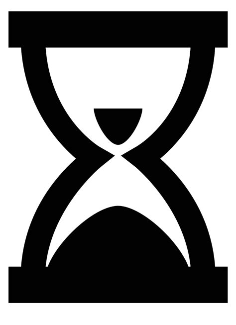 Black Hourglass Png Image Png All Png All