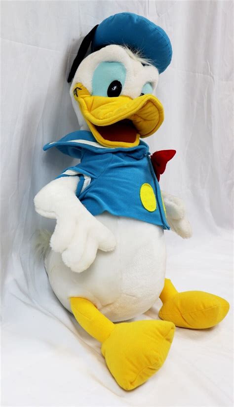 Vintage Applause Disney World Donald Duck Huge 24 Plush Doll Plush Toys